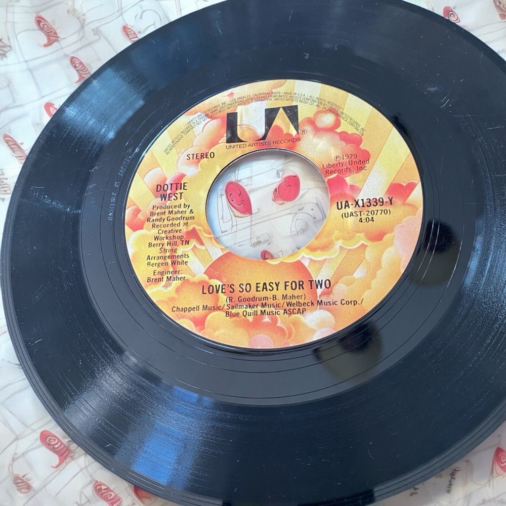 Dottie West Vinyl Record - A Lesson in Leavin' - Picture 2 of 2